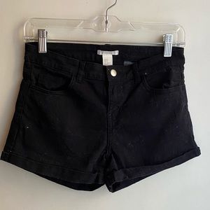 H&M Black Shorts